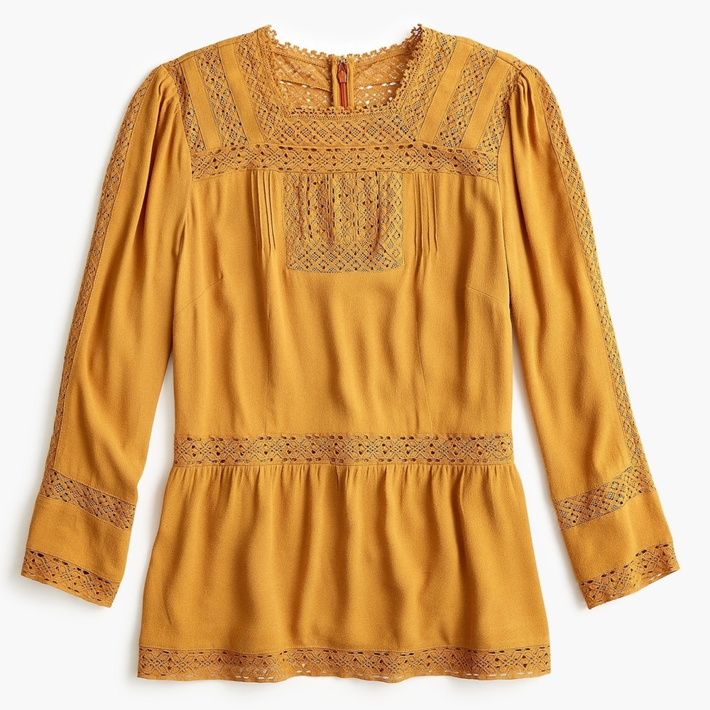 J Crew Point Sur lacey Top